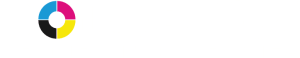 color mix logo white